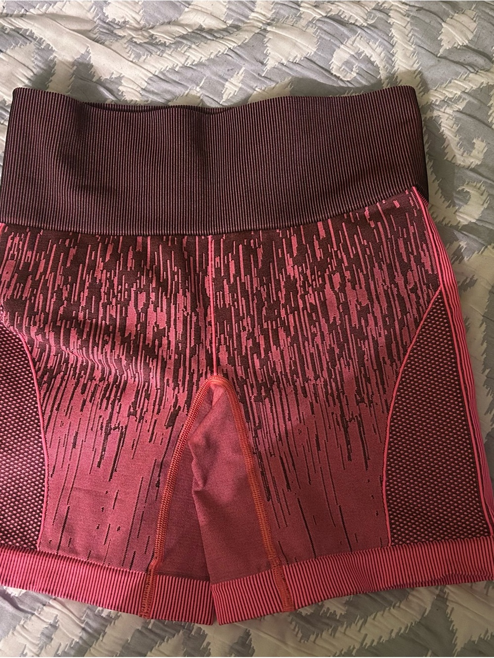 lululemon athletica Burgundy and Pink Performance Shorts